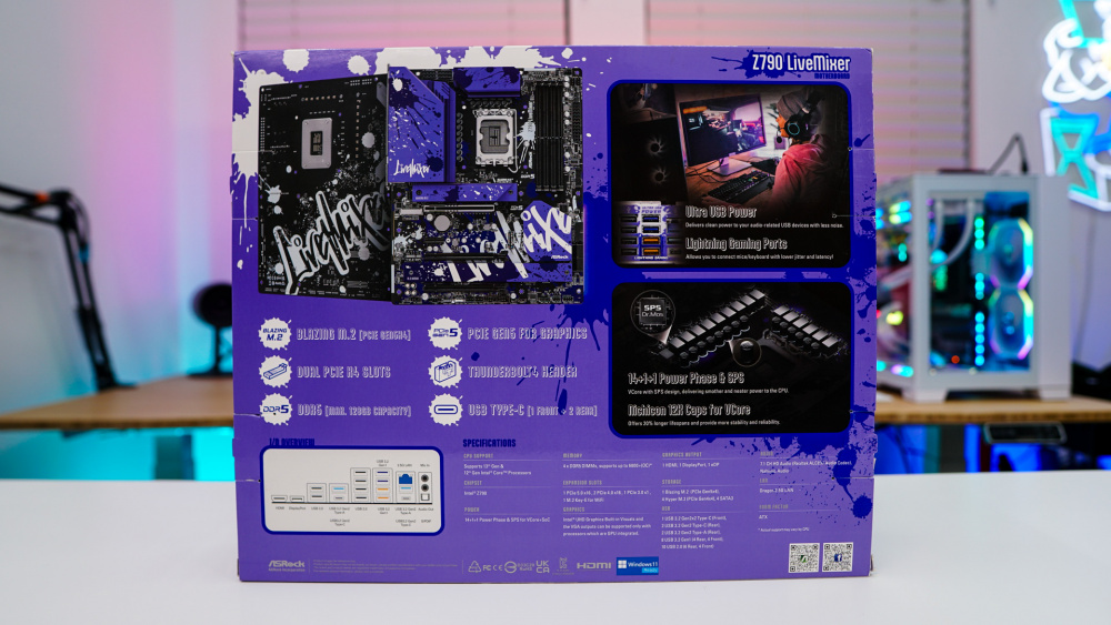 ASRock Z790 LiveMixer Motherboard