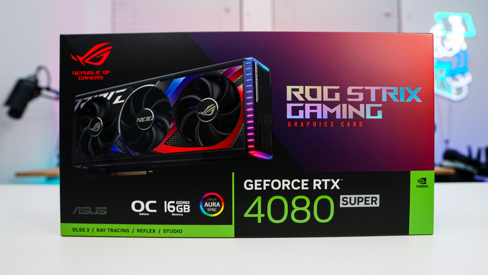 ASUS ROG Strix RTX 4080 Super OC Graphics Card