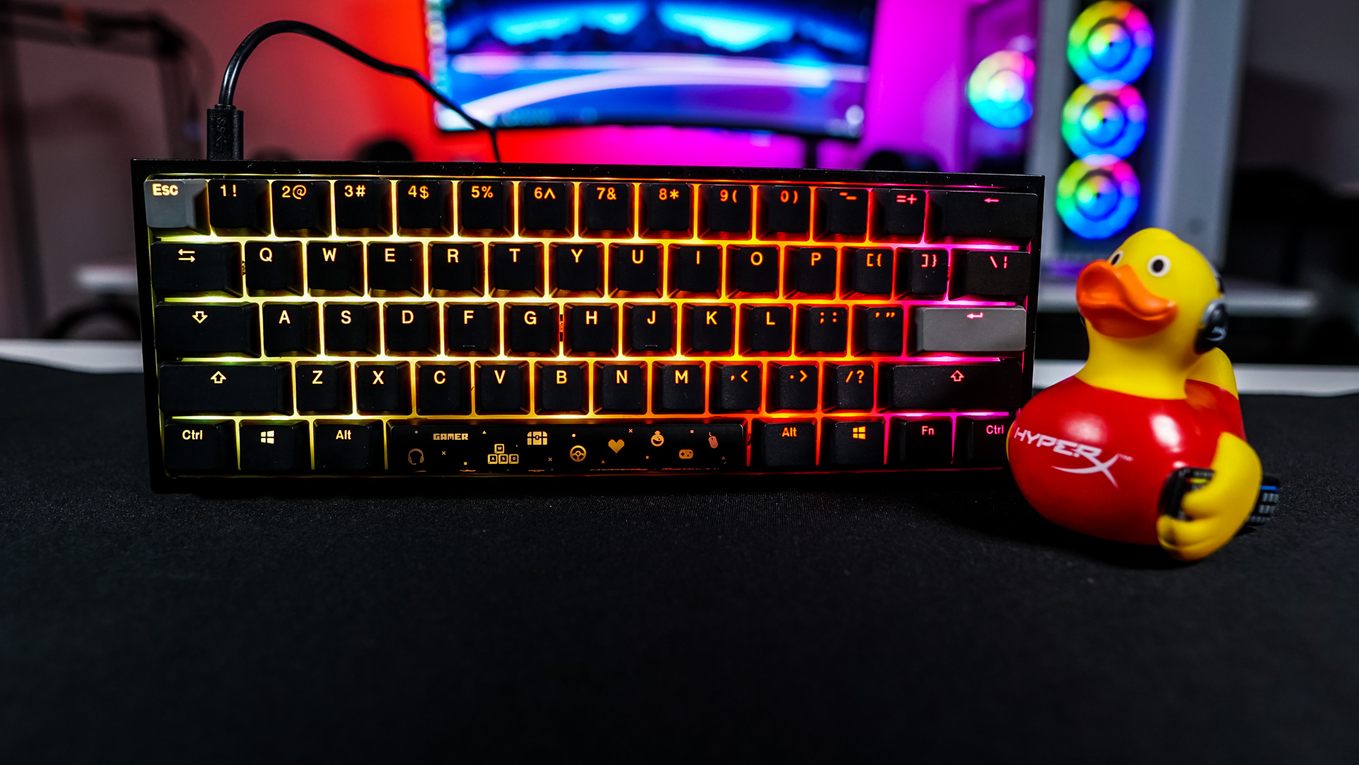 HyperX x Ducky One 2 Mini Gaming Keyboard