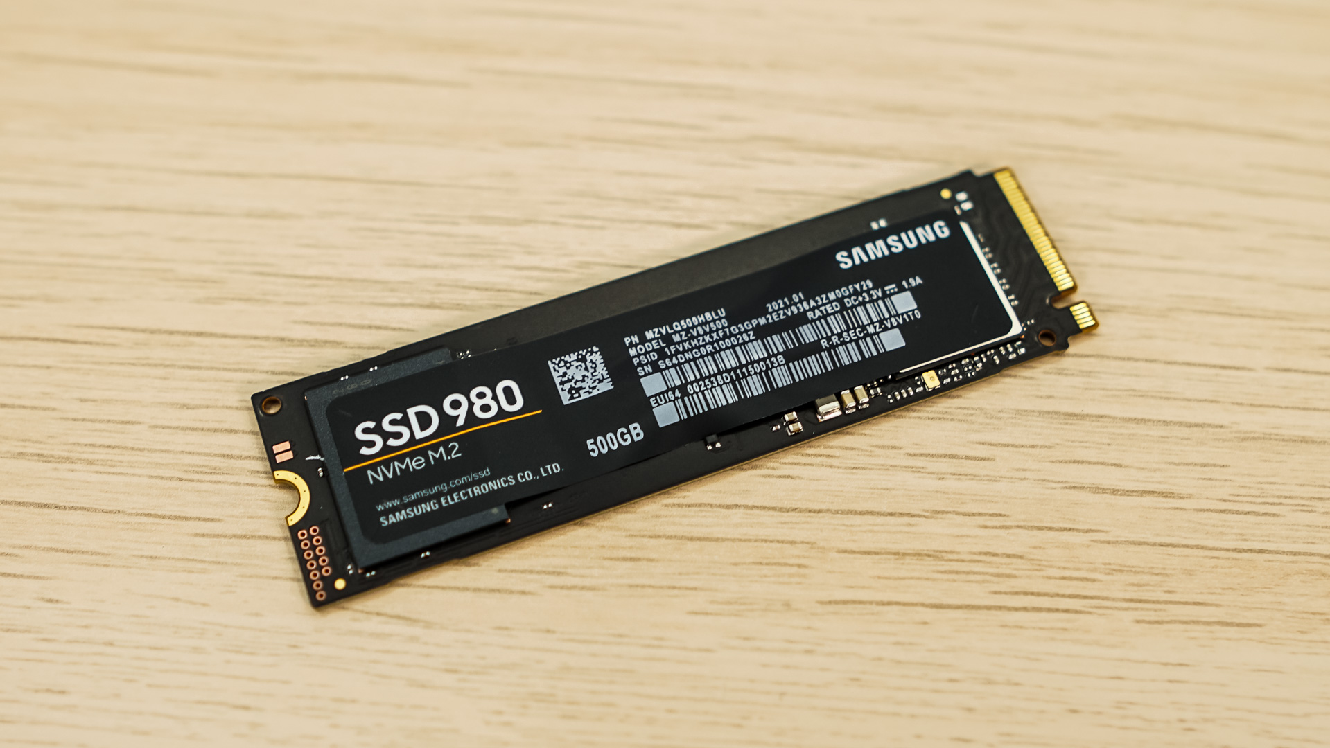 Samsung SSD 980 NVMe Solid State Drive