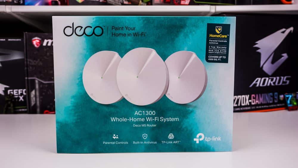 TP-LINK Deco M5 Whole Home WiFi System