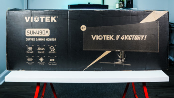 Viotek SUW49DA 49-inch Super Ultrawide Curved Monitor